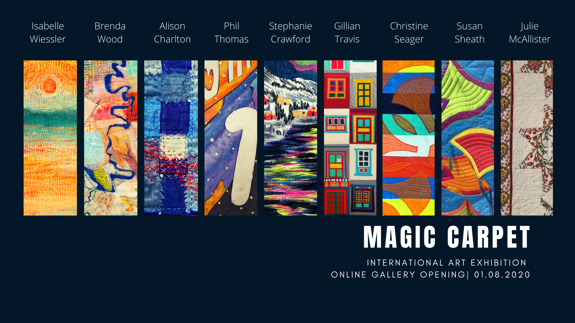 Magic Carpet International Online Exhibition SAQA Studio Art